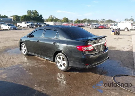 2011 Toyota Corolla S from USA, damaged, VIN 2T1BU4EEXBC726448